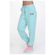 Target Γυναικείο παντελόνι φόρμας Oversized Cuffed Pants Fleece "Los Angeles"